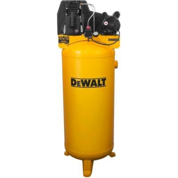 Mat Industries DeWALT® DXCMLA3706056, 3.5HP, Single-Stage Comp, 60  Gal, Vert., 155 PSI, 11.5CFM, 1-Phase 230V DXCMLA3706056